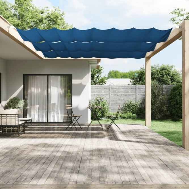 vidaXL Toldo vertical 140x270 cm tecido oxford branco